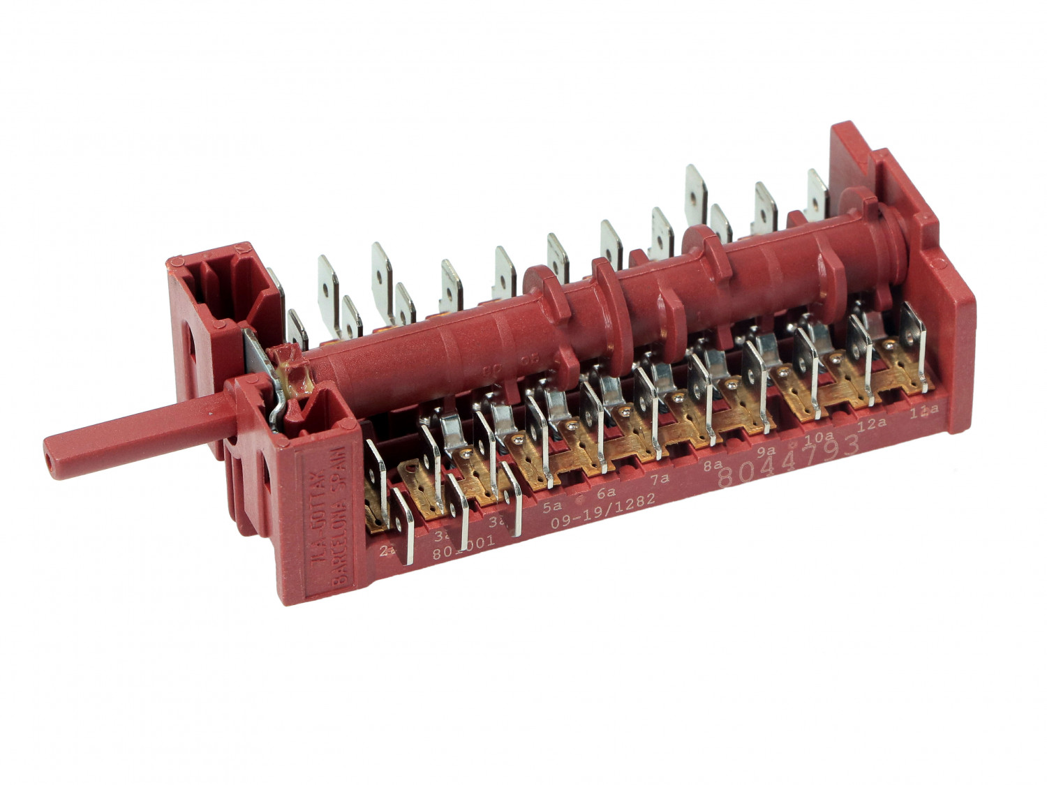 Переключатель духовки Hansa, Amica, Kaizer Gottak 801001, 10 (9+0) поз., шток L23мм