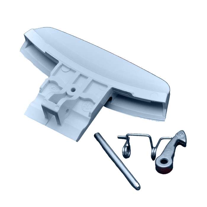 Ручка люка стиральной машины Indesit, Ariston, Whirlpool (комплект в сборе) C00116576, оригинал