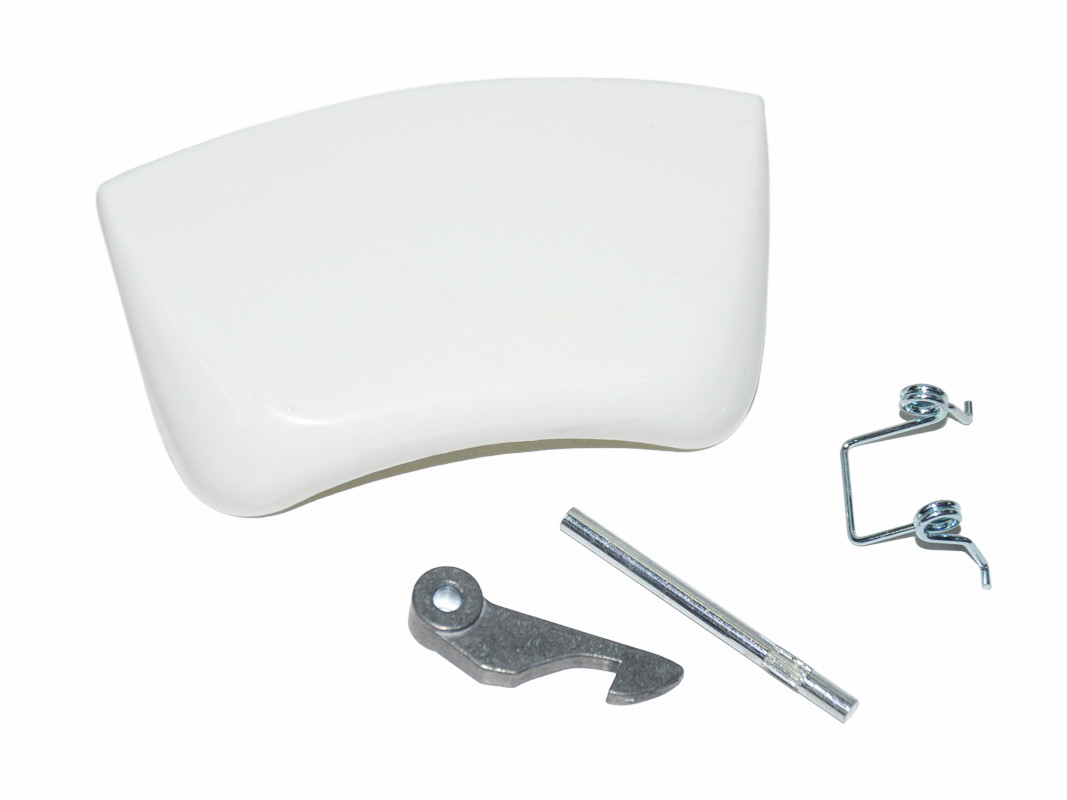 Ручка люка стиральной машины Indesit, Ariston белая C00141736