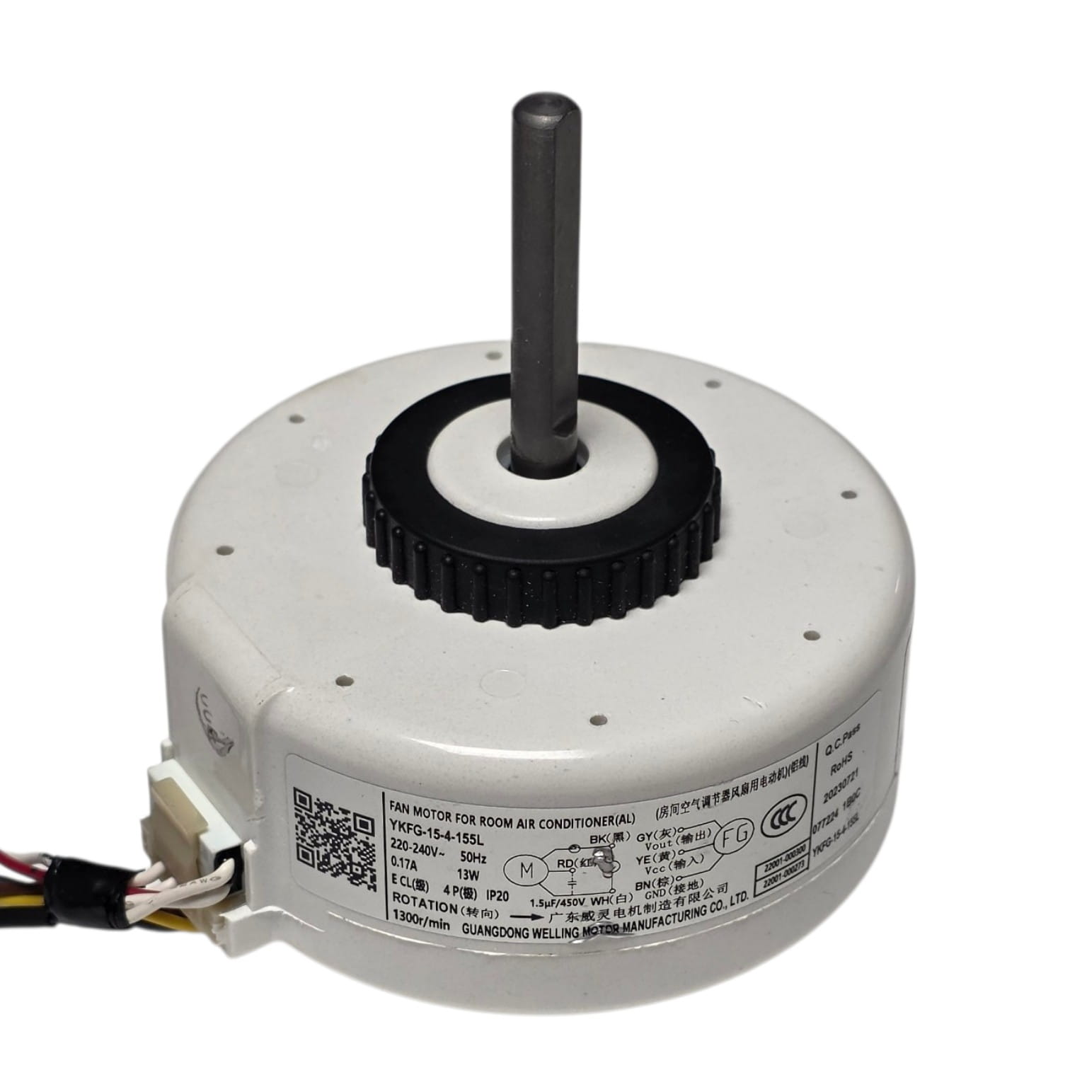 Двигатель вентилятора наружнего блока кондиционера Berlingtoun, Royal Clima YKFG-15-4-155L 505002763