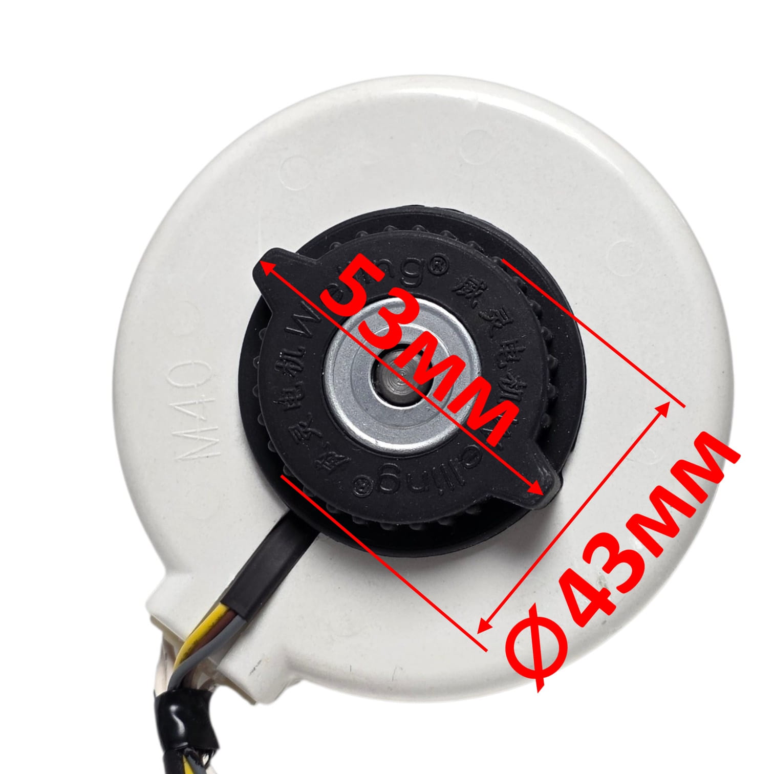 Двигатель вентилятора наружнего блока кондиционера Berlingtoun, Royal Clima YKFG-15-4-155L 505002763