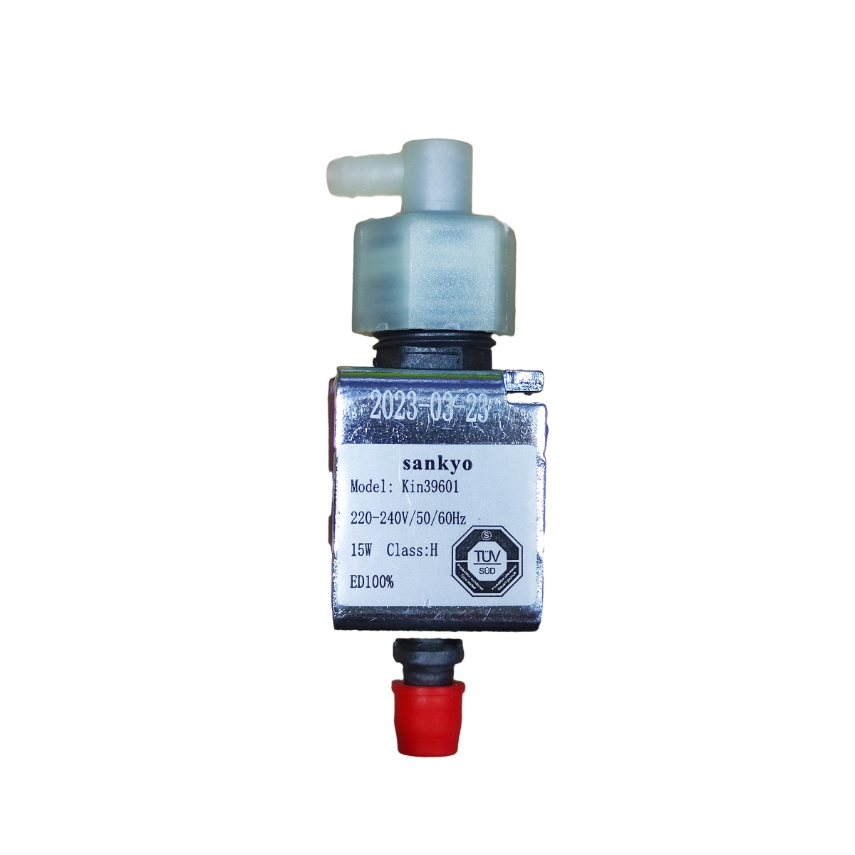 Насос (помпа) для кофемашины Sankyo 15W 220-240V (выводы питания под углом)