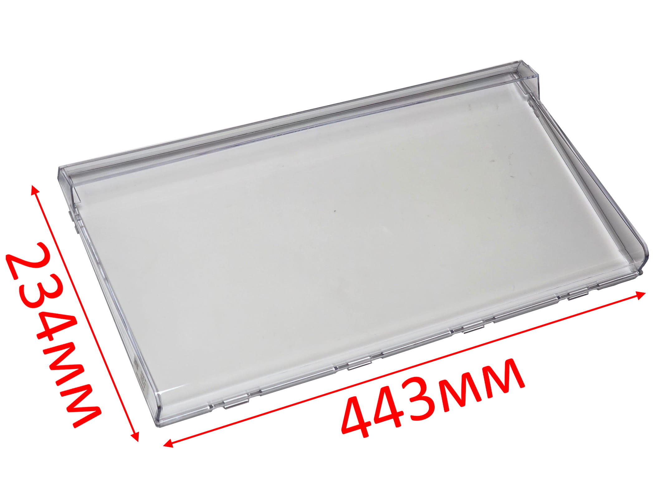 Панель (щиток) ящика морозильной камеры холодильника Beko, Grundig (443*234мм) 4699450100, оригинал