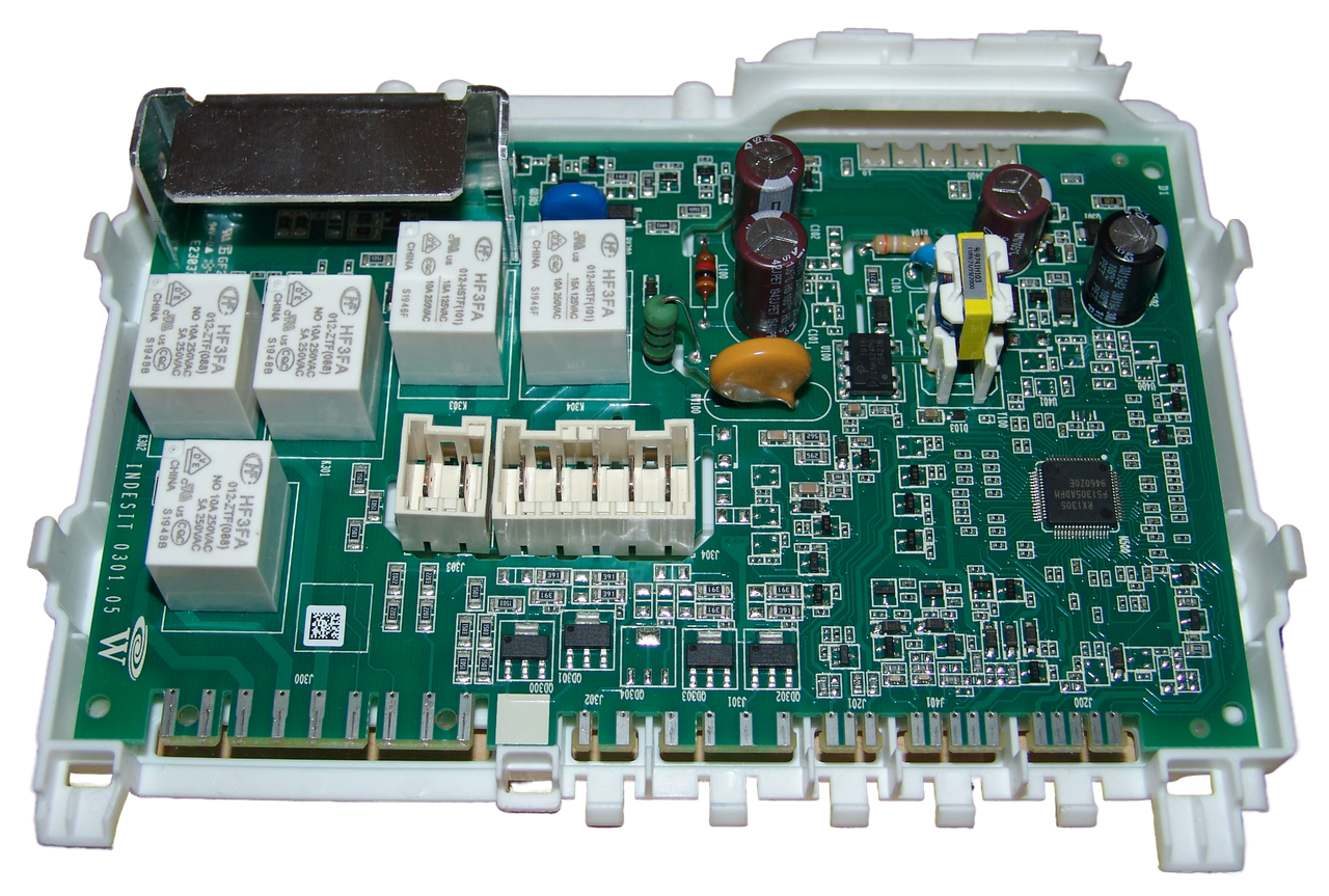 Электронный модуль стиральной машины Indesit, Ariston, Hotpoint, C00637750. НЕ ПРОШИТЫЙ