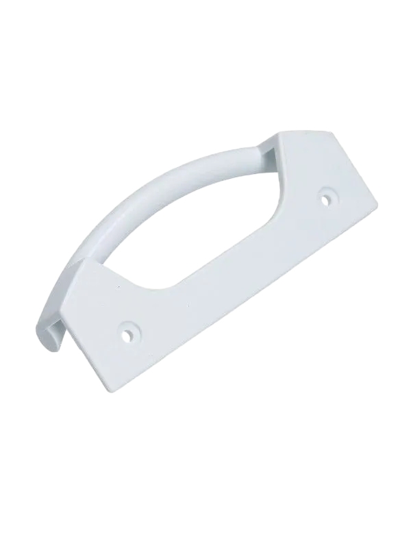 Ручка холодильника Bosch нижняя/верхняя, белая, L140/105мм, 00096110