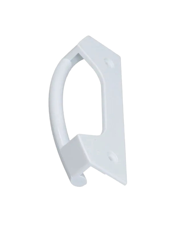 Ручка холодильника Bosch нижняя/верхняя, белая, L140/105мм, 00096110