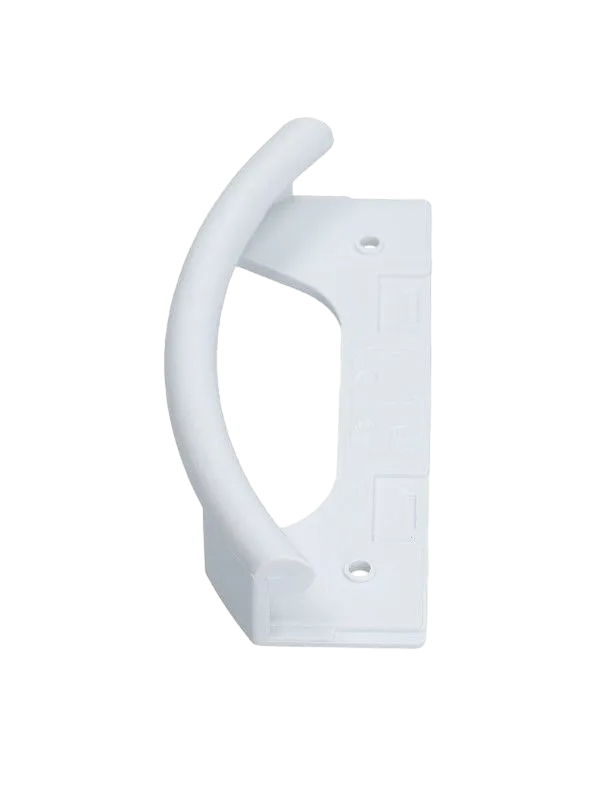 Ручка холодильника Bosch нижняя/верхняя, белая, L140/105мм, 00096110