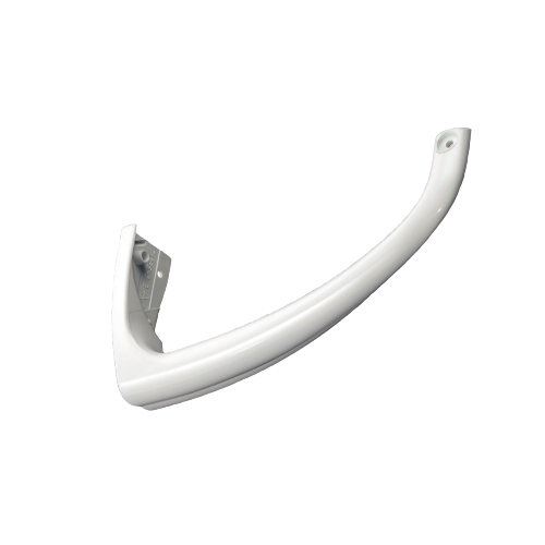 Ручка холодильника Indesit, Ariston, Whirlpool верхняя, L230/218мм, 857155 белая