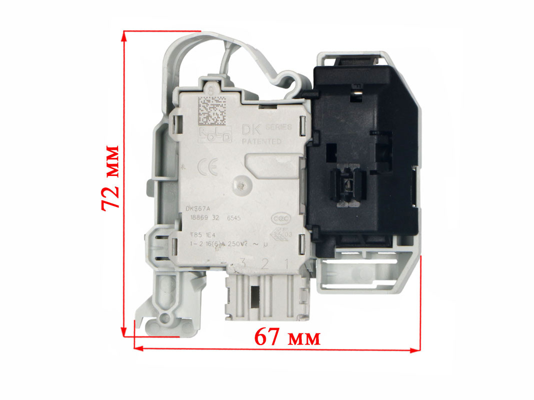 Устройство блокировки люка (УБЛ) стиральной машины Bosch, Siemens, Neff Rold DKS67626, 00638259