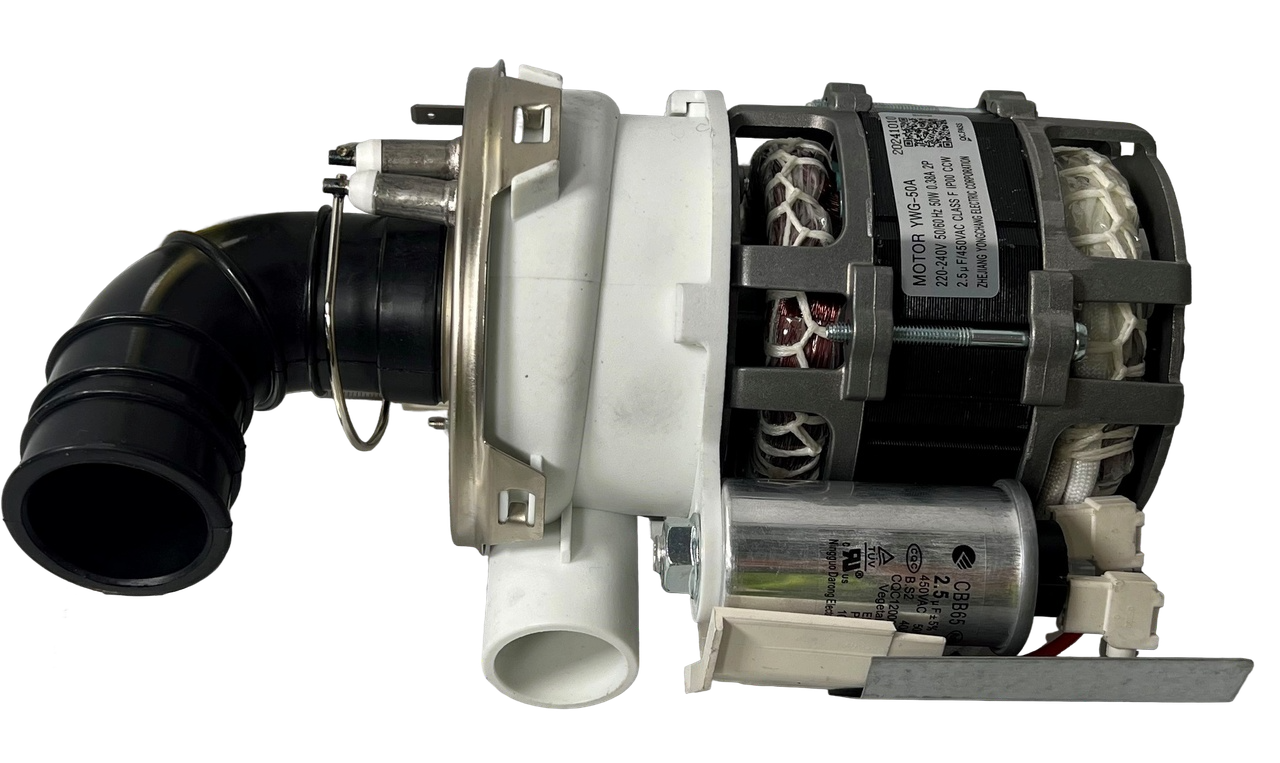 Циркуляционный насос в сборе с ТЭНом посудомоечной машины Haier 0120400566B, оригинал